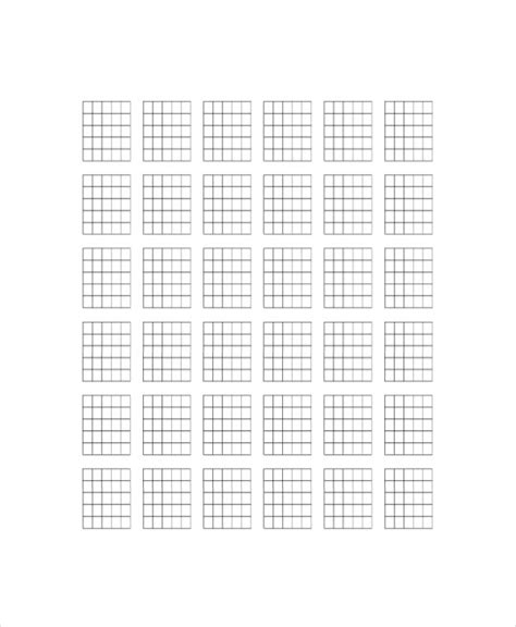 Get Blank Chord Chart Guitar Printable Background Diagram Anatomy