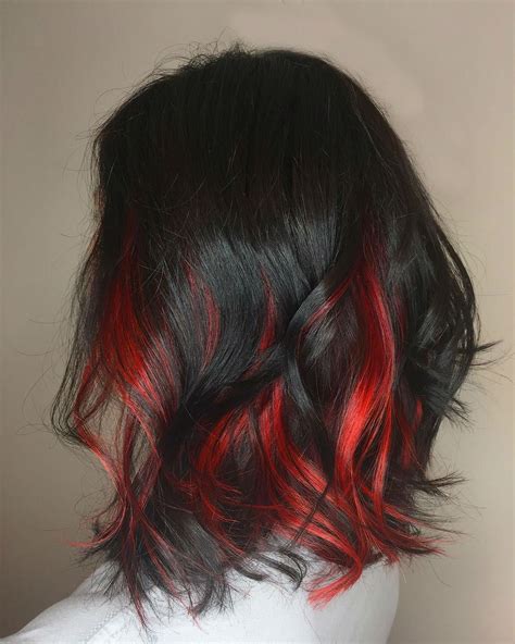 Cool 25 Sizzling Black And Red Hair Looks That Will Turn Heads Check