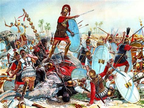 Battle Of Tunis 255 Bc Also Called Battle Of The Bagradas River