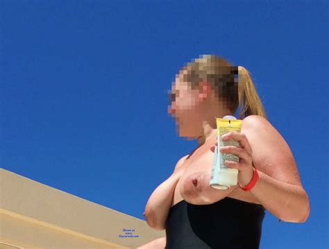 Topless At The Hotel Pool In Vegas September Voyeur Web