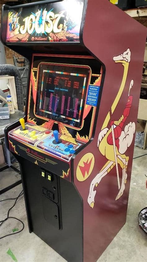 Joust Full Size Arcade 19 Classic Games Installed Brand New