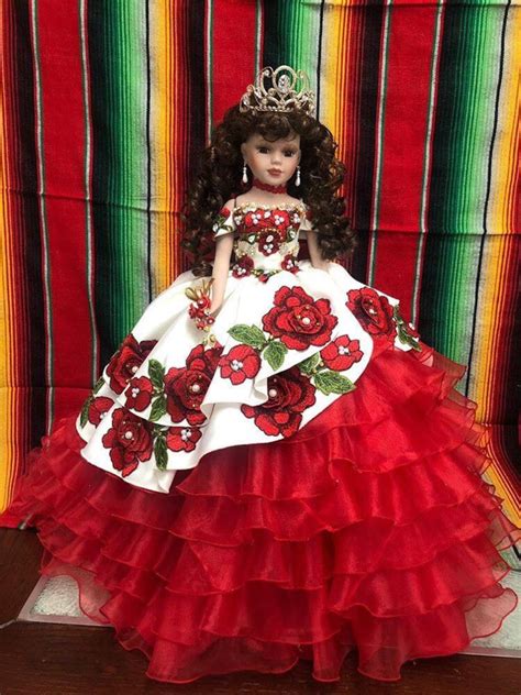 22 Personalized Quinceanera Doll Dress Custom Made Doll Etsy