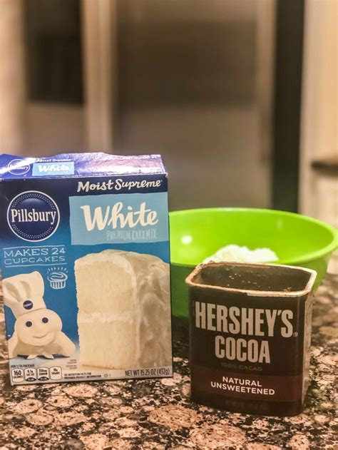 How To Make A White Cake Mix Chocolate Finding Debra
