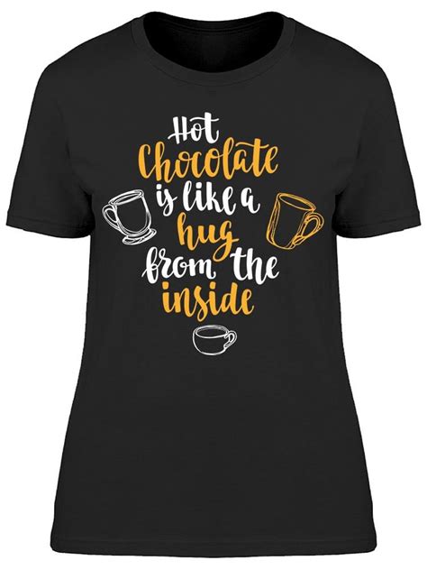 Mug Of Hot Chocolate Tee Womens Image By Shutterstock Womens T Shirt