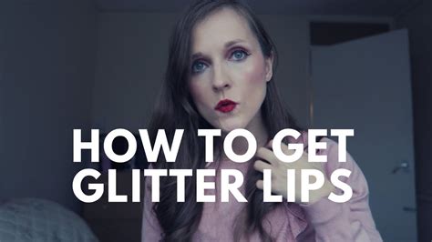 How To Apply Glitter Lips Beauty Boulevard Ruby Slippers Glitter Lips
