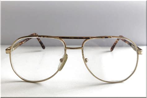 vintage aviator glasses 80s gold and tortoise shell metal etsy in 2021 vintage glasses