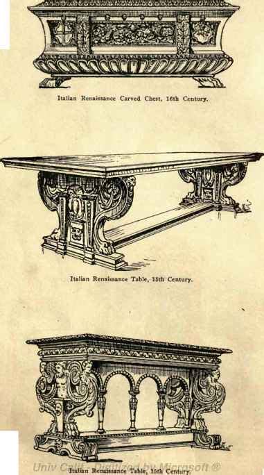 Update More Than 70 Renaissance Furniture Sketch Latest Vn