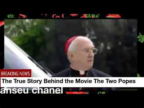 The True Story Behind The Movie The Two Popes Youtube