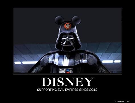 Disney Lucasfilm Demotivator By Freyad On