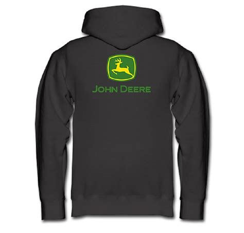 John Deere Logo Zip Hoodie Clothing