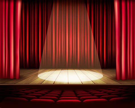 High Resolution Stage Spotlight Background Clip Art Library