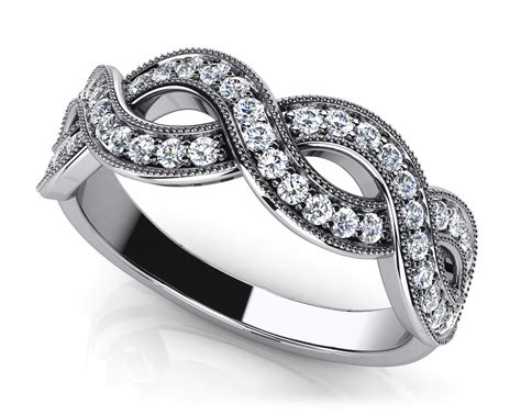 Diamond Anniversary And Wedding Rings Vintage Diamond Rings Diamond