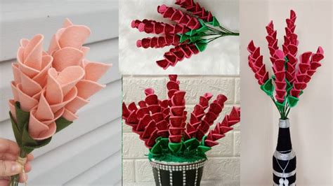 Easy And Cheap To Make Flowers From Foam Eva Diy Tutorial Bunga