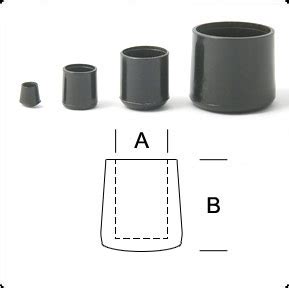 Nonskid rubber tips can fit over round tubular metal or wood furniture legs, straight or angled. Products | Dee Bee
