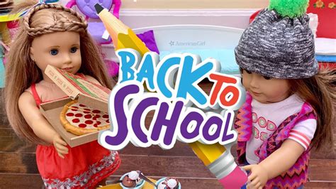 American Girl Doll Back To School Haul Youtube