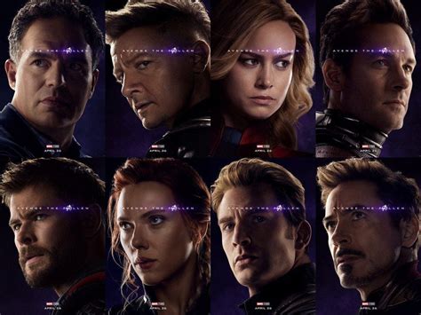 These New Avengers Endgame Character Posters Reveal One Of Infinity