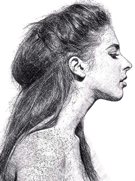Side Profile Sketch Profile Drawing Drawings Sketch Inspiration