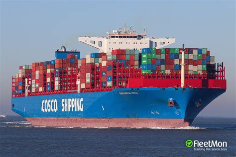 Vessel COSCO SHIPPING VIRGO (Container ship) IMO 9783461, MMSI 477166500