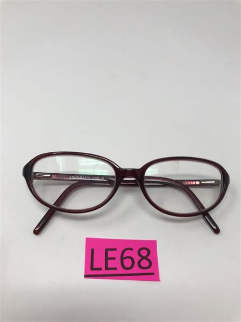 anne klein eyeglass frames ak8041 128 burgundy frame 49 16 135mm full rim le68 ebay