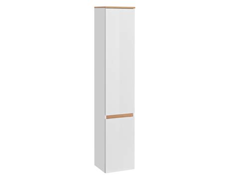 Floe 350mm x 330mm gloss white floorstanding tall unit. Modern Wall Mounted Tall Bathroom Cabinet White Gloss ...
