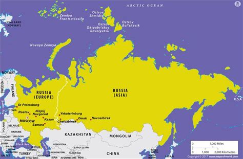 Is Russia In Europe Or In Asia Answers World Map Europe Asia
