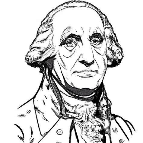 Desenhos De George Washington Para Imprimir E Colorir Divertimento Garantido