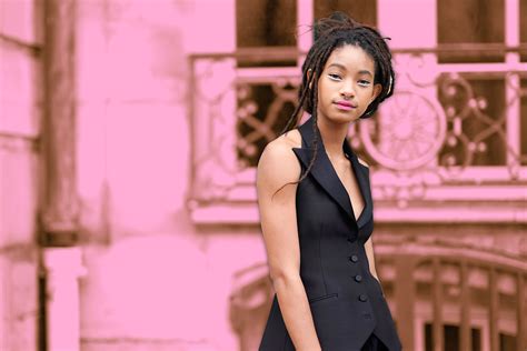 Willow Smith Wears An Incredible Sheer Dior Tuxedo Dress The Daily Dish