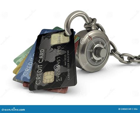 Credit Card Safety Stock Illustration Illustration Of Chip 24065149