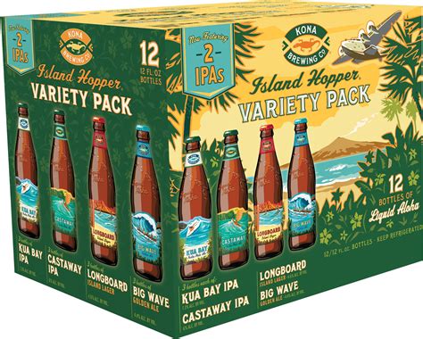Craft Brew Alliance Adds New Ipas To Kona Island Hopper Variety Pack