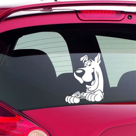 Scooby Doo Funny Joke Novelty Car Bumper Window Sticker Decal T Dog