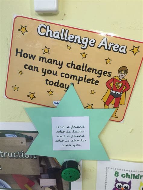 Challenges With Talking Tins Eyfs Classroom Eyfs Challenges