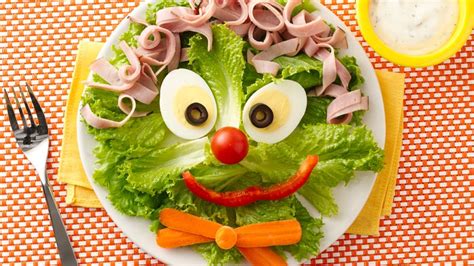 Clown Face Salad Recipe From Tablespoon