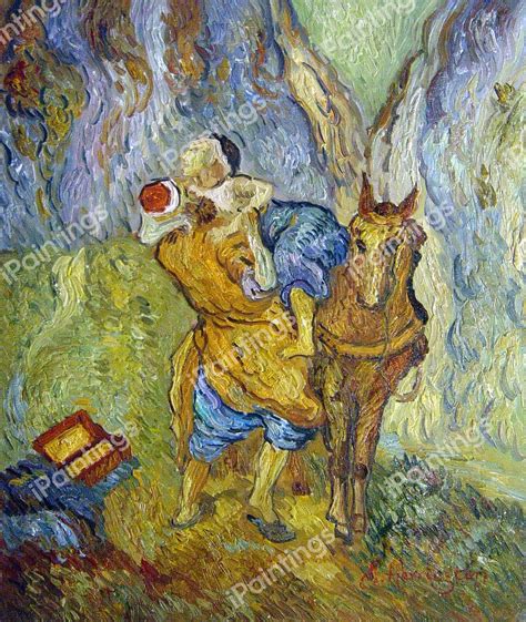 The Good Samaritan Painting By Vincent Van Gogh Reproduction
