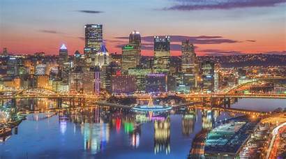 Pittsburgh Desktop Pa Skyline University Wallpapers Scenes