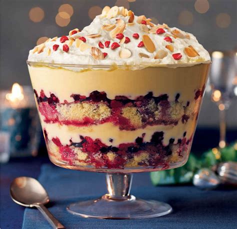 Trifle Recipe This Gingerbread And Berry Trifle Is A Sweet Treat Full