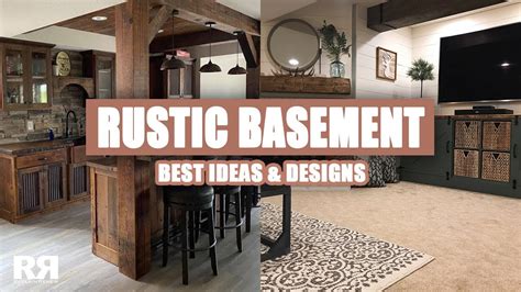 50 Best Rustic Basement Ideas 2021 Youtube
