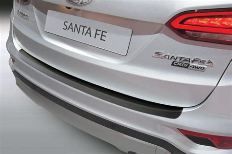 Bumper Protector Hyundai Santa Fe Dm Matt Black Carparts Expert