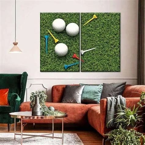 Golf Club Decorating Ideas With Golf Wall Arts Golfs Hub