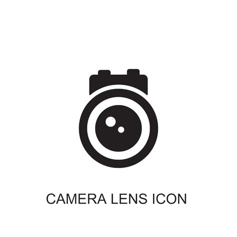 Premium Vector Camera Lens Vector Icon Icon