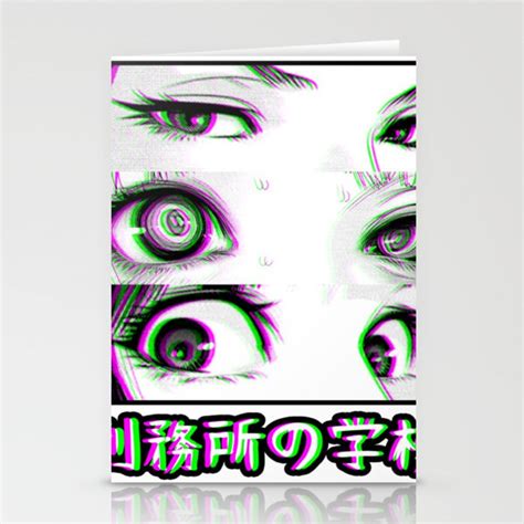 Prison School Sad Japanese Anime Aesthetic Stationery Cards By Poserboy Society6