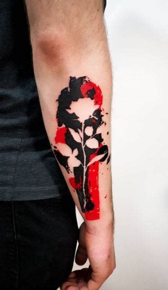 50 Beautiful Black And Red Tattoos Designs And Ideas Tattoo Me Now