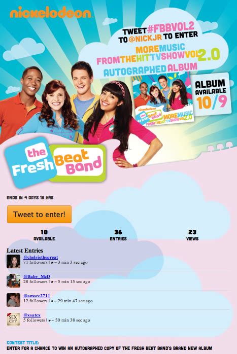 Trendsetter Teams Up With Nickelodeons The Fresh Beat Band