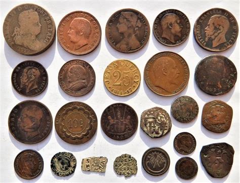 Wereld Lot Various Old Coins 24 Pieces Catawiki