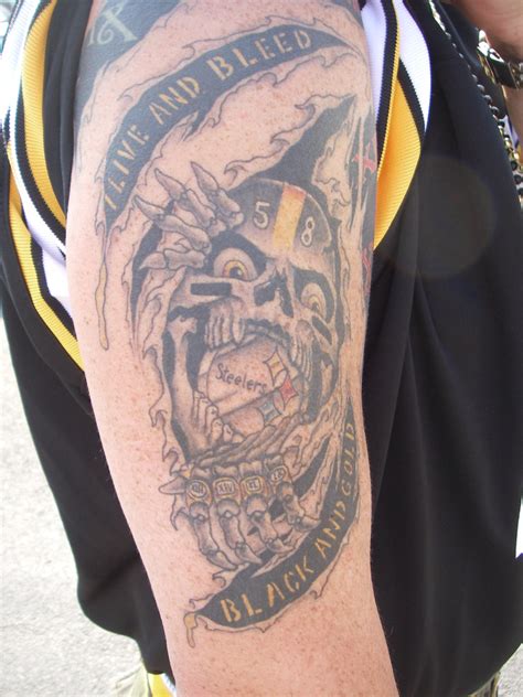 Pittsburgh steelers tattoos and steelers gameday fashion tattoos at the official online store of the nfl. Steelers Tattoo | Matt Kowalczyk | Flickr