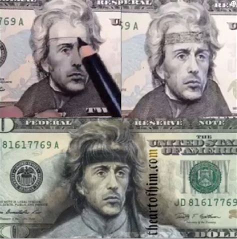 Andrew Jackson Becomes Rambo And Other Great Moments In Money Art