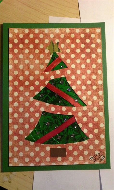 Iris Folded Christmas Tree Paper Folding Crafts Christmas Tree Cards
