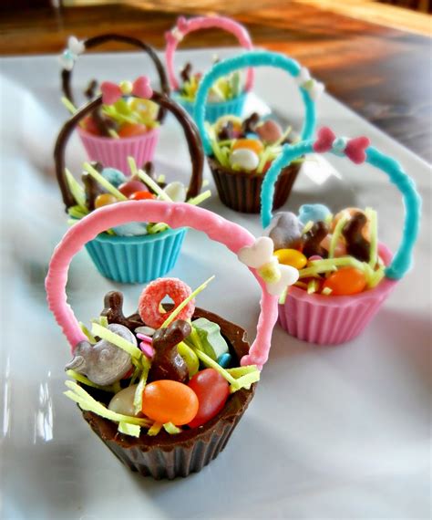 Sugar Swings Serve Some Mini Chocolate All Edible Easter Baskets