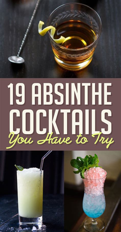 This cocktail with champagne in italy is one of the most popular. 19 Absinthe Cocktails You Need To Try
