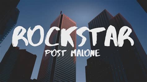 Livin' like a rockstar, i'm livin' like a rockstargm (ayy). Post Malone - Rockstar (Lyrics) ft. 21 Savage - YouTube ...