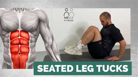 Full Abs Exercise Seated Leg Tucks Exercise Database Youtube